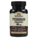Windmill Potassium as Gluconate 99mg 100 Tables