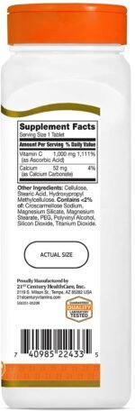 21st Century Vitamin C-1000mg 110 Tablets - Image 3