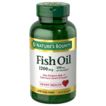 Nature's Bounty Fish Oil Coated Odorless 1200mg 200 Softgels