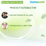 Mamaearth bye bye dark circles eye cream with cucumber & peptides for dark circles 20ml - Image 3