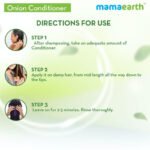 Mamaearth onion conditioner for hair growth & hair fall control with onion & coconut 250ml - Image 2