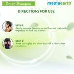 Mamaearth onion shampoo for hair growth & hair fall control with onion oil & plant keratin 250ml - Image 2