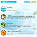 Mamaearth sulfate free awesome orange toothpaste  50gm - Image 2