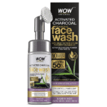 Wow Activated Charcoal Foaming Face Wash-150ml