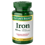 Nature's Bounty Iron 65mg 100 Tablets