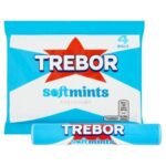Trebor Softmints Spearmint Mints 4x44.9g