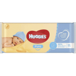 Huggies Pure 99% Pure Water No Perfume 56pcs Wipes