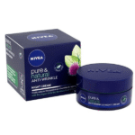 Nivea Pure & Natural Anti-Wrinkle Night Cream (50ml) (1889)