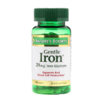 Nature's Bounty Gentle Iron 28mg 90 Capsules