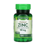 Nature's Truth, Chelated Zinc, 50 mg-100tabs