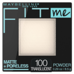 Maybelline Fit Me Matte + Poreless Pressed Powder- 100 Translucent