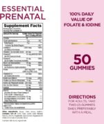 Nature's Bounty Optimal Solutions Essential Prenatal 50 Gummies - Image 2
