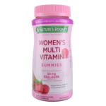 Nature's Bounty Optimal Solutions Women's Multivitamin Gummies, Raspberry Flavored -80  Gummies