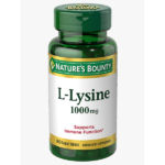 Nature's Bounty L-Lysine Tablets-1000mg-60 Tablets