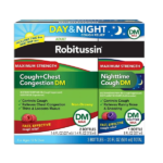 Robitussin DM Max Cough and Chest Congestion Day and Night 2 Bottles