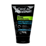 L'Oreal Men Expert Pure Charcoal Anti-Blackhead Daily Face Scrub 100ml
