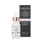 REVOLUTION SKINCARE - BLEMISH AND PORE REFINING SERUM - 10% NIACINAMIDE + 1% ZINC - 30ML