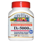 21st Century Vitamin  D3 5000IU 110 Tablets