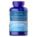 Puritan's Pride Hydrolyzed Collagen 1000 mg 180 caplets