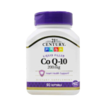 21st Century Co Q-10 200 mg 90 Liquid Filled Softgels
