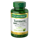 Nature's Bounty Turmeric Plus Black Pepper Extract 1000mg 60 Capsules