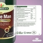 Natures Aid Active Man 60 Tablets - Image 3