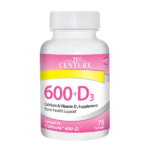 21st Century Calcium Supplement 600 mg 75 Tablets