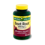Spring Valley Beet Root Dietary Supplement 1000mg 90 Capsules