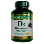Nature's Bounty Vitamin D3 125mcg 400Softgels