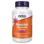 NOW Inositol 500mg 100 Capsules