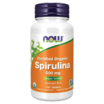 Now Foods Organic Spirulina  100 Tablets