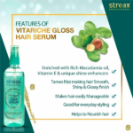 Streax Pro Hair Serum Vita Gloss 100ml - Image 2
