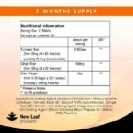 Turmeric Tablets 2600mg Ginger & Black Pepper 180 Capsules - Image 3