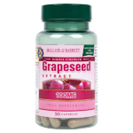 Holland & Barrett Double Strength Grapeseed Extract 100mg 50 Capsules