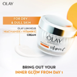 Olay Luminous Niacinamide Vitamin C Moisturizer 50g - Image 2