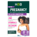 Holland & Barrett Conception Support For Him & Her 30+30 Tablets