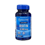 Puritan's Pride Biotin 10000mcg 100 Softgels