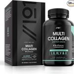 ALPHA01 Multi Collagen Capsules - Hyaluronic Acid & Vitamin C 120 Capsule