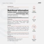 ALPHA01 Panax Ginseng Extract 7500mg 120 Vegan Capsules - Image 3