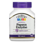 21st Century Papaya Enzyme Chewable 100 Tablets