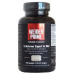 Weider Prime Testosterone Support for Men 120 Capsules