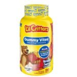 Lil Critters Gummy Vites Daily Kids Gummy Multivitamin Vitamins C D3 & Zinc for Immune Support 190Gummies