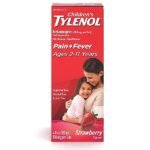 Children's Tylenol Very Berry Strawberry Flavor 120ml