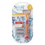 Gillette Simply Venus Razor + 4 Cartridges