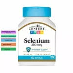 21st Century Selenium 200mcg Mineral Supplement 60 Capsules