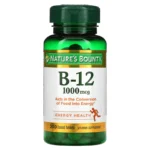 Nature’s Bounty B-12 1000mcg 200 Coated Tablets