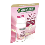 Nature's Bounty Hair Growth Supports Growth of Thicker Fuller Hair 90 Capsules