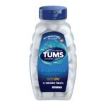 Tums Ultra Strength 1000 Peppermint Antacid Chewable 72 Tablets