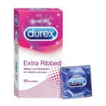 Durex Extra Ribbed 10 Condoms