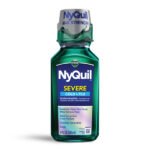 Vicks NyQuil SEVERE Maximum Strength Cough Cold & Flu Nighttime Relief Liquid 236ml